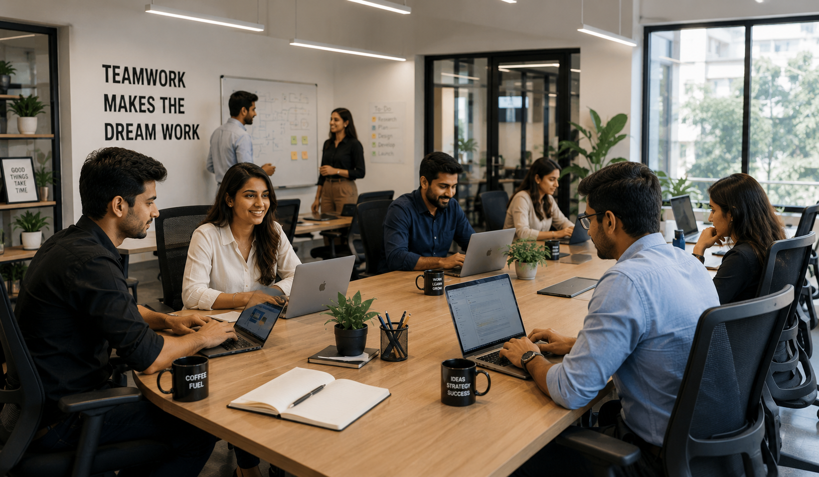 ScaleFlux Media team at work